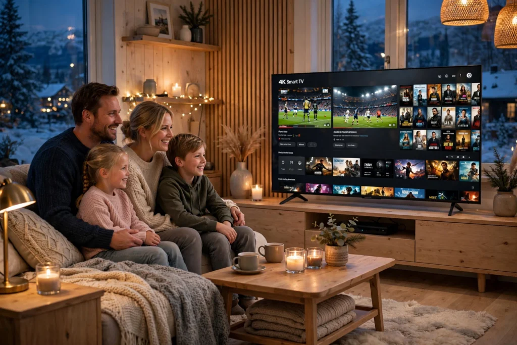 beste iptv norge 2026 familie test