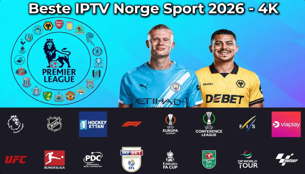 beste iptv norge sport eliteserien premier league 4k 2026